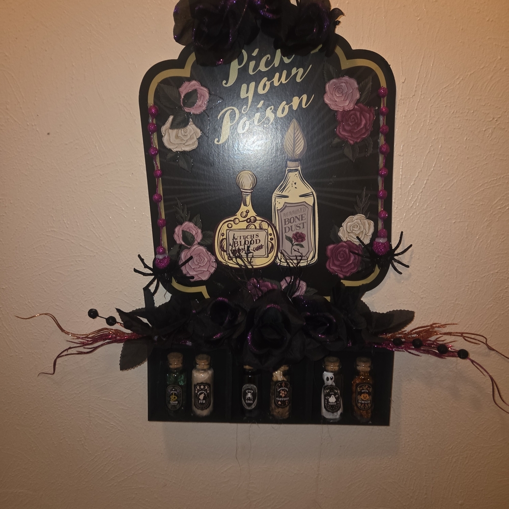 Pick Your Poison Halloween Wall Decor